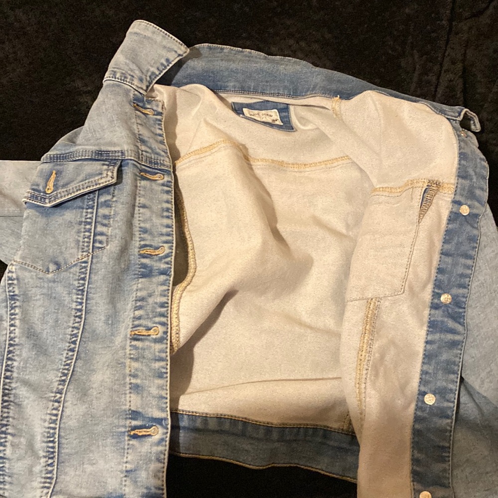 Denim jacket oversized
